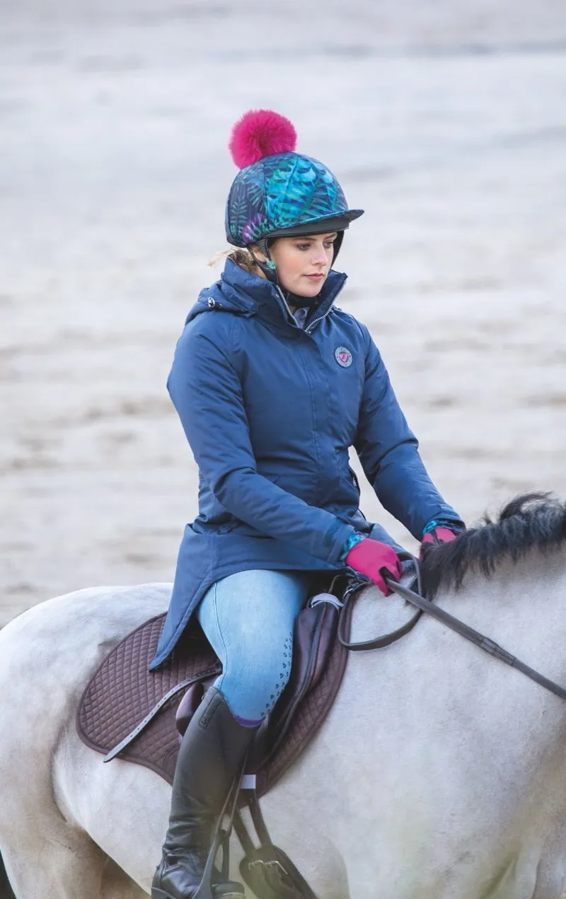 Shires Aubrion Woodford Coat Ladies in Navy-2